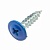 Саморез прессшайба RAL5005 синий